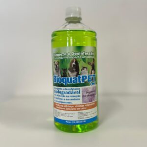Bioquat Pet limpeza e desinfecção Capim Limão 1L